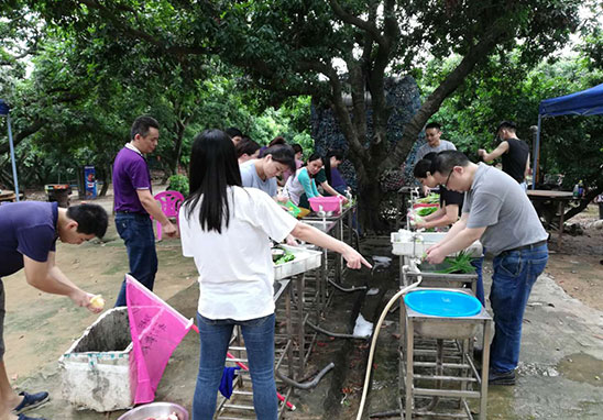 “挑战自我，凝聚力量，熔炼一流团队” 广东尊龙凯时人生就是搏检测户外拓展运动